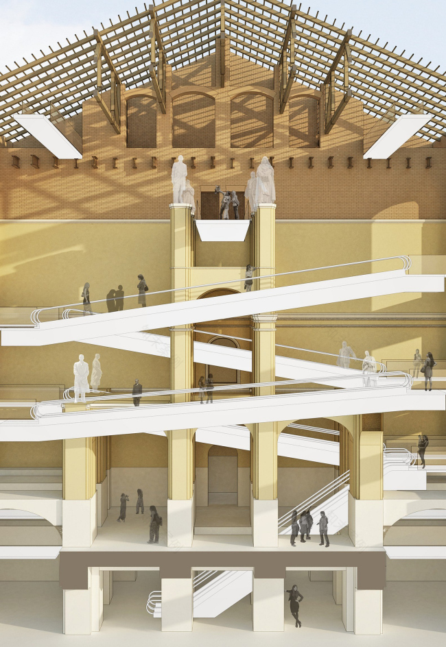 莫斯科理工博物馆建筑改造设计丨俄罗斯莫斯科丨“工作室44”-47