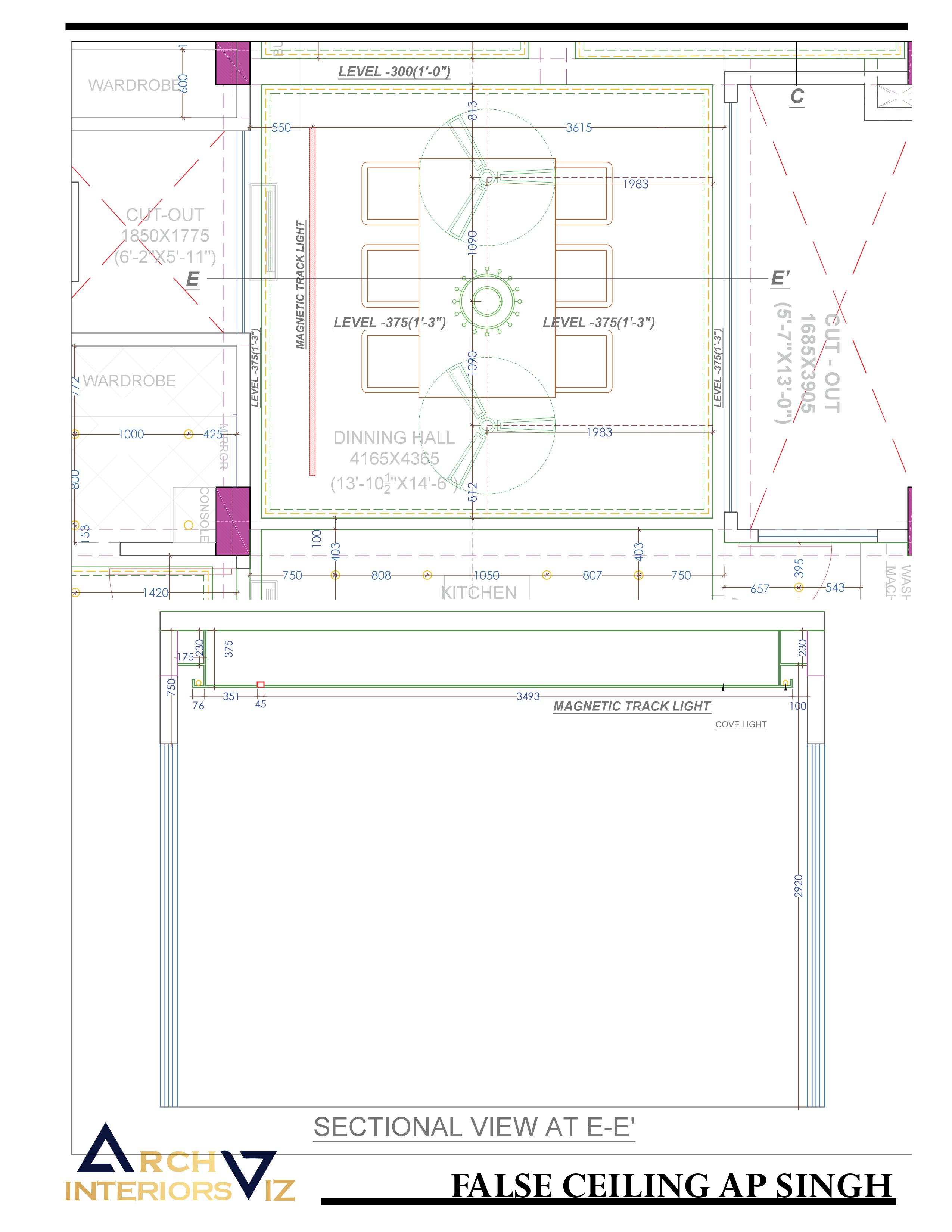 AP SINGH FALSE CEILING-FALSE CEILING PLAN AND SECTIONS-8