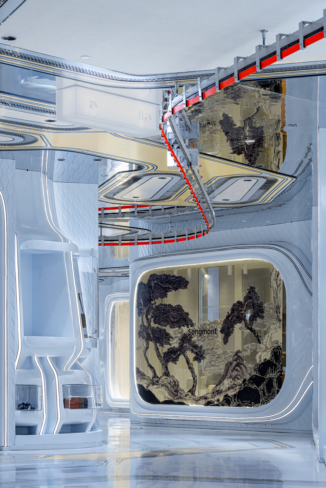 德基广场二期四层艺术商业市集丨中国南京丨唯想国际X+Living-19