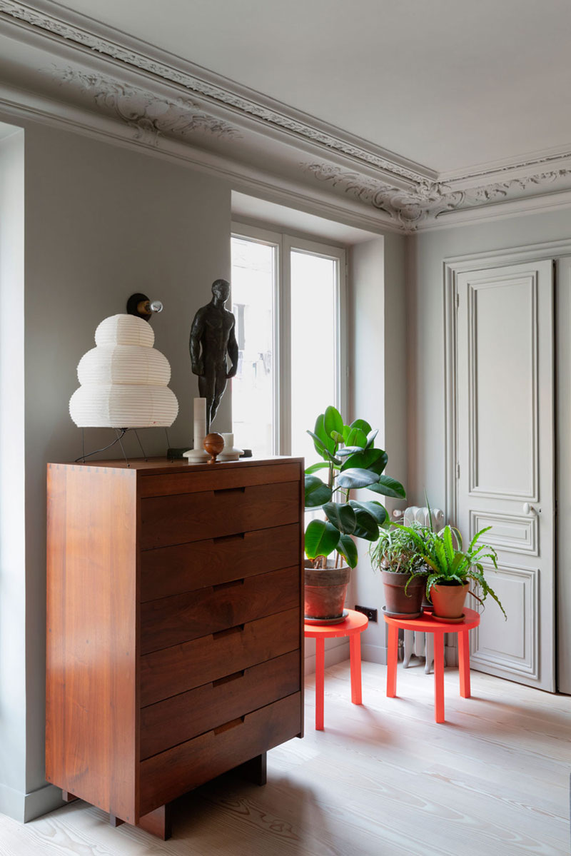 巴黎意式风华公寓，Federico Mazotto 的色彩游戏-4