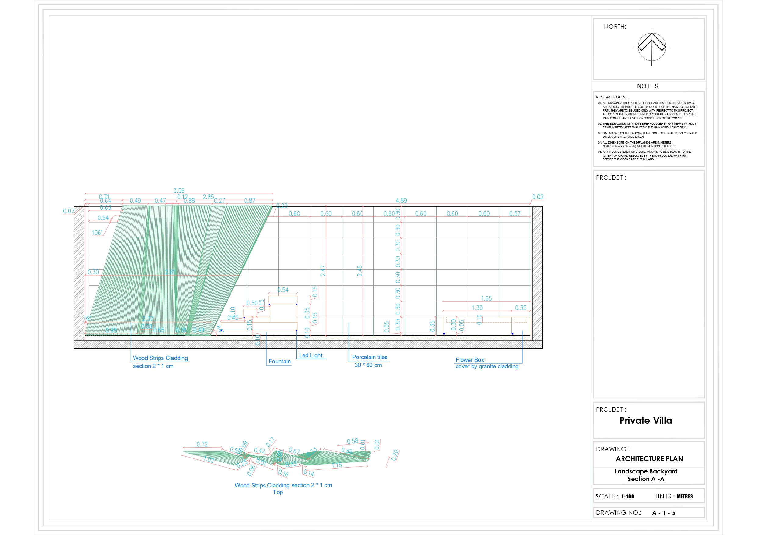 working drawings of backyard&front yard of villa in ksa-5