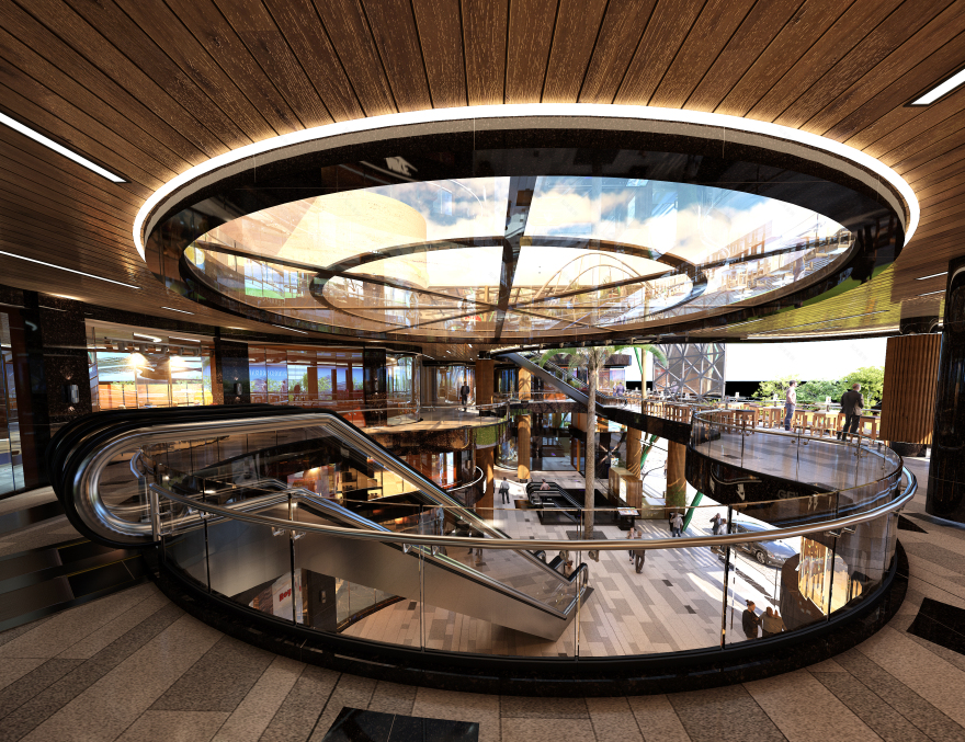 达布克圆顶购物中心室内镜头丨约旦-7