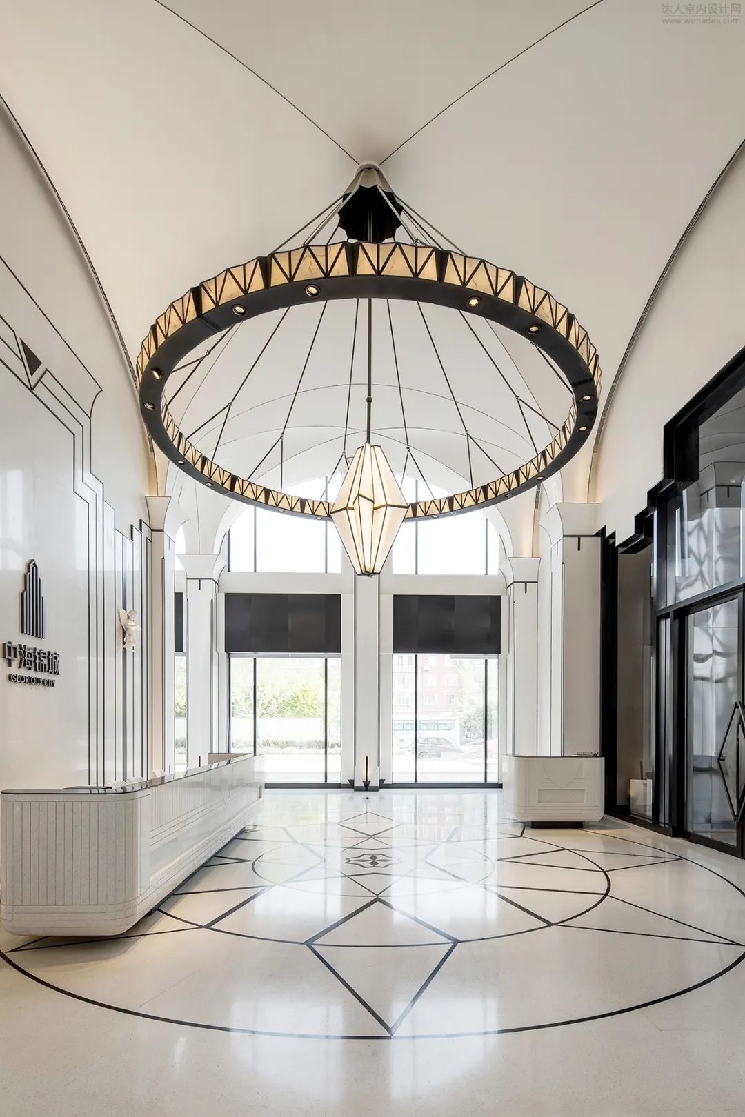 长春中海锦城售楼部 | 几何韵律中的优雅艺术空间-54