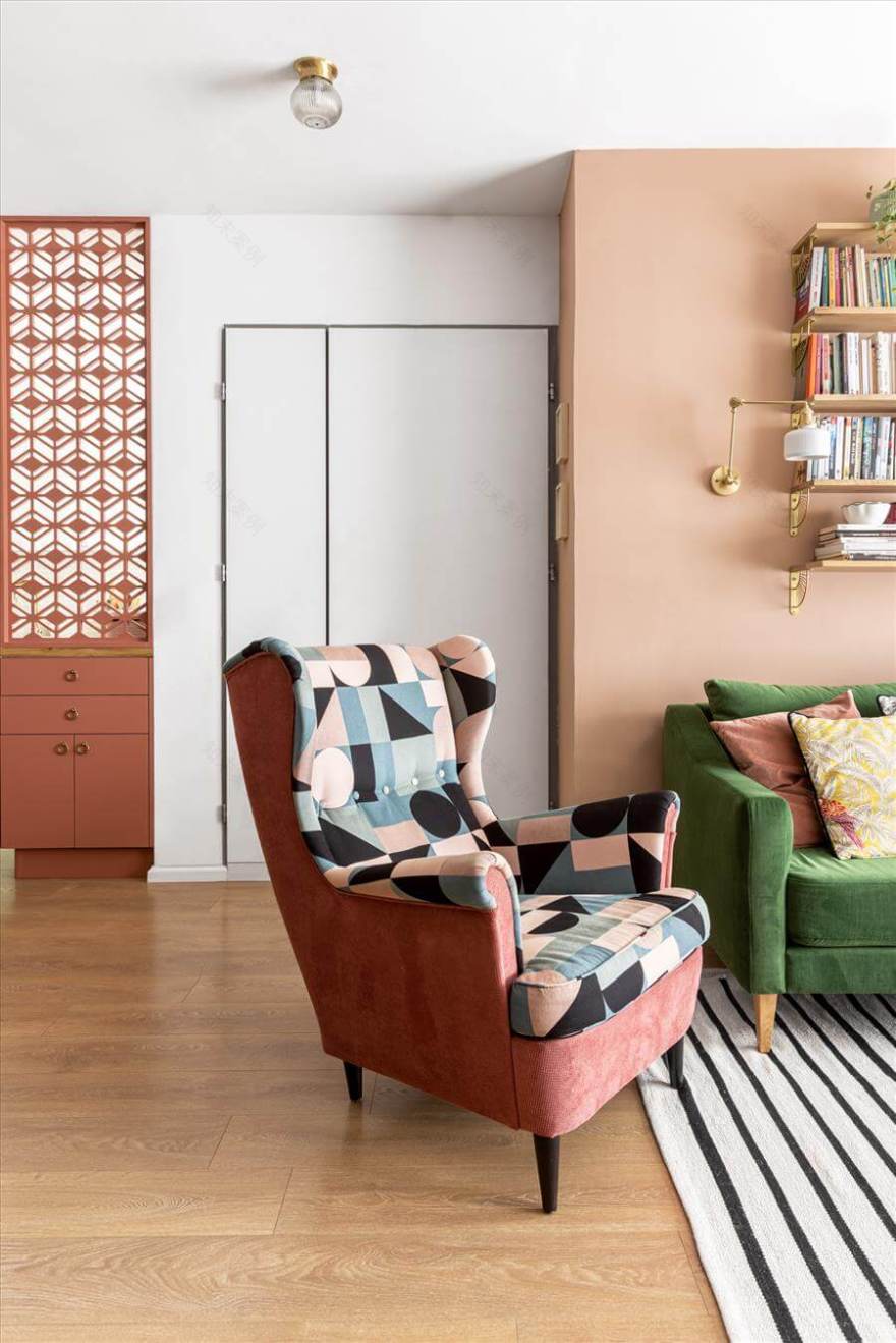 预算有限的中部私人住宅复古欧式风设计丨以色列丨阿黛·梅厄茨克(与家庭住宅工作室合作)-22