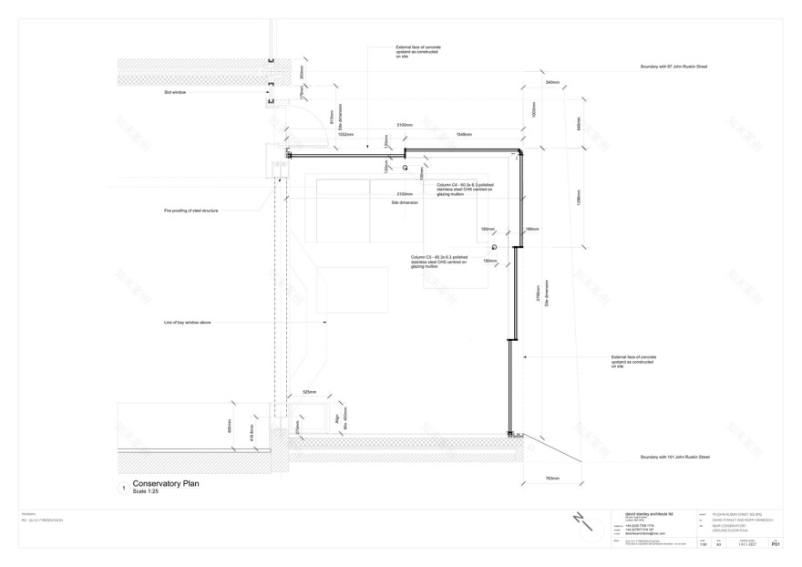 伦敦 80 平米住宅变身记——灵活空间与花园景观的完美融合-54