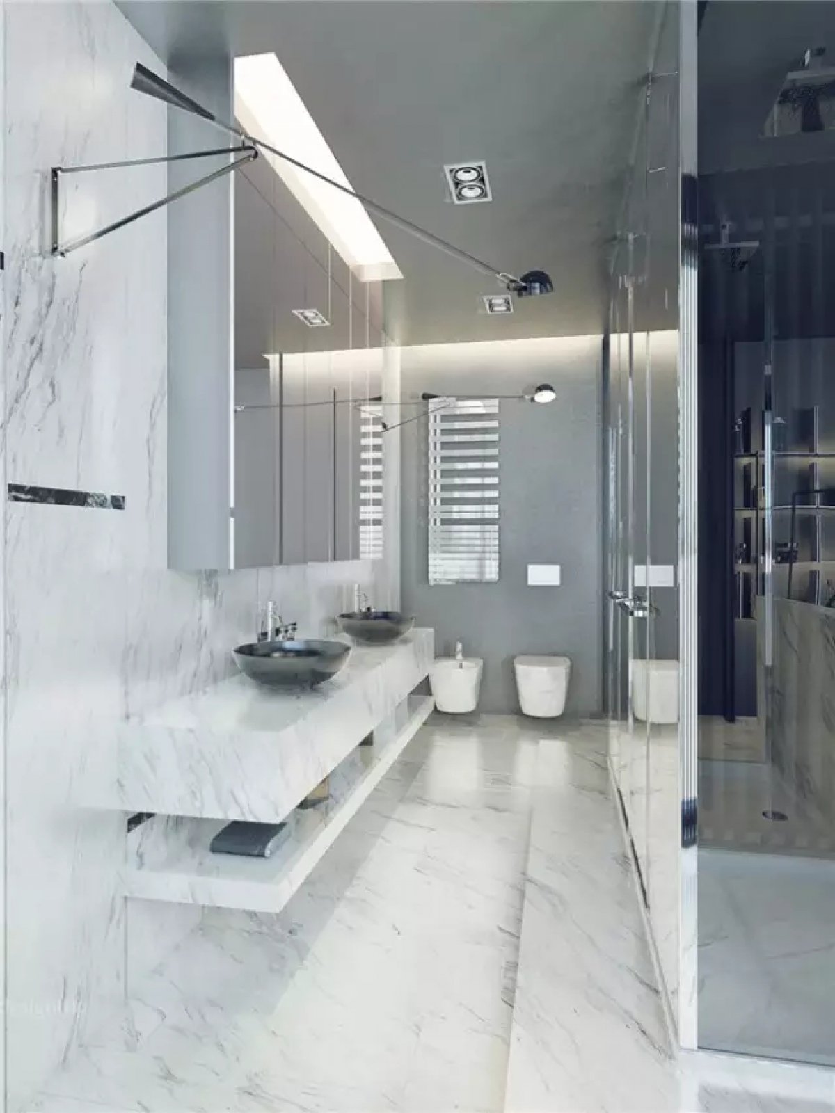 乌克兰高现代化简约灰色独立住宅-15