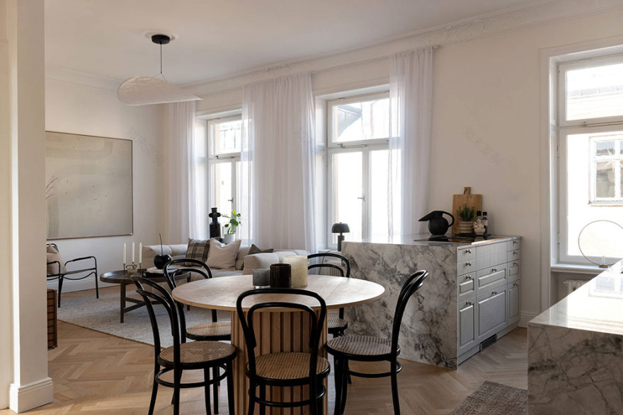 斯德哥尔摩优雅北欧风格公寓-5