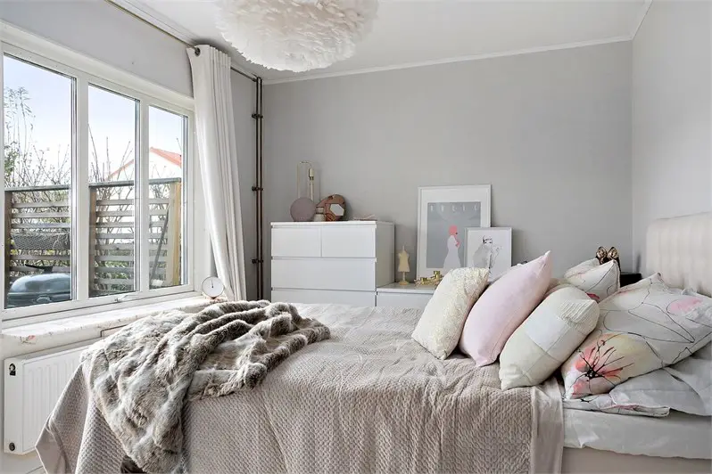 52 平米瑞典公寓的田园风装饰-12