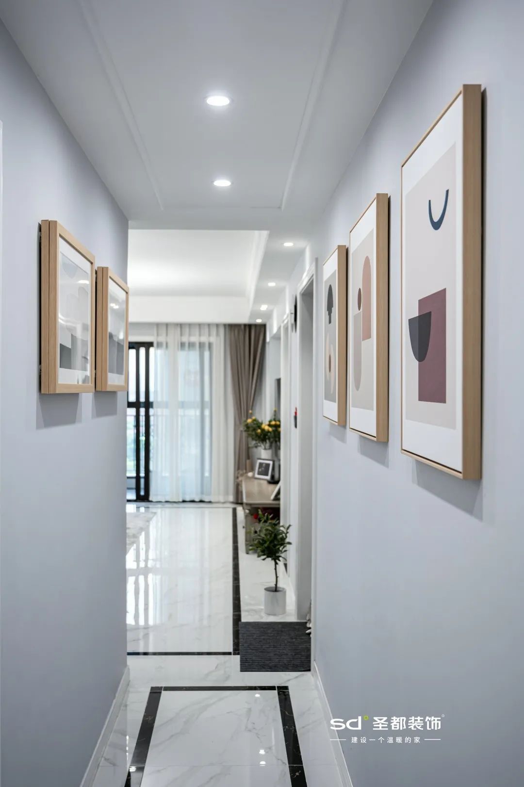 浙江 99㎡现代简美婚房,布局完美、颜值高,神仙生活令人羡慕!-6