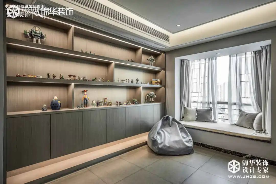 现代简约之家丨江苏锦华装饰-11