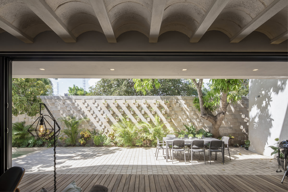 墨西哥私人住宅:水磨石混凝土与被动通风丨Central de Proyectos SCP-24