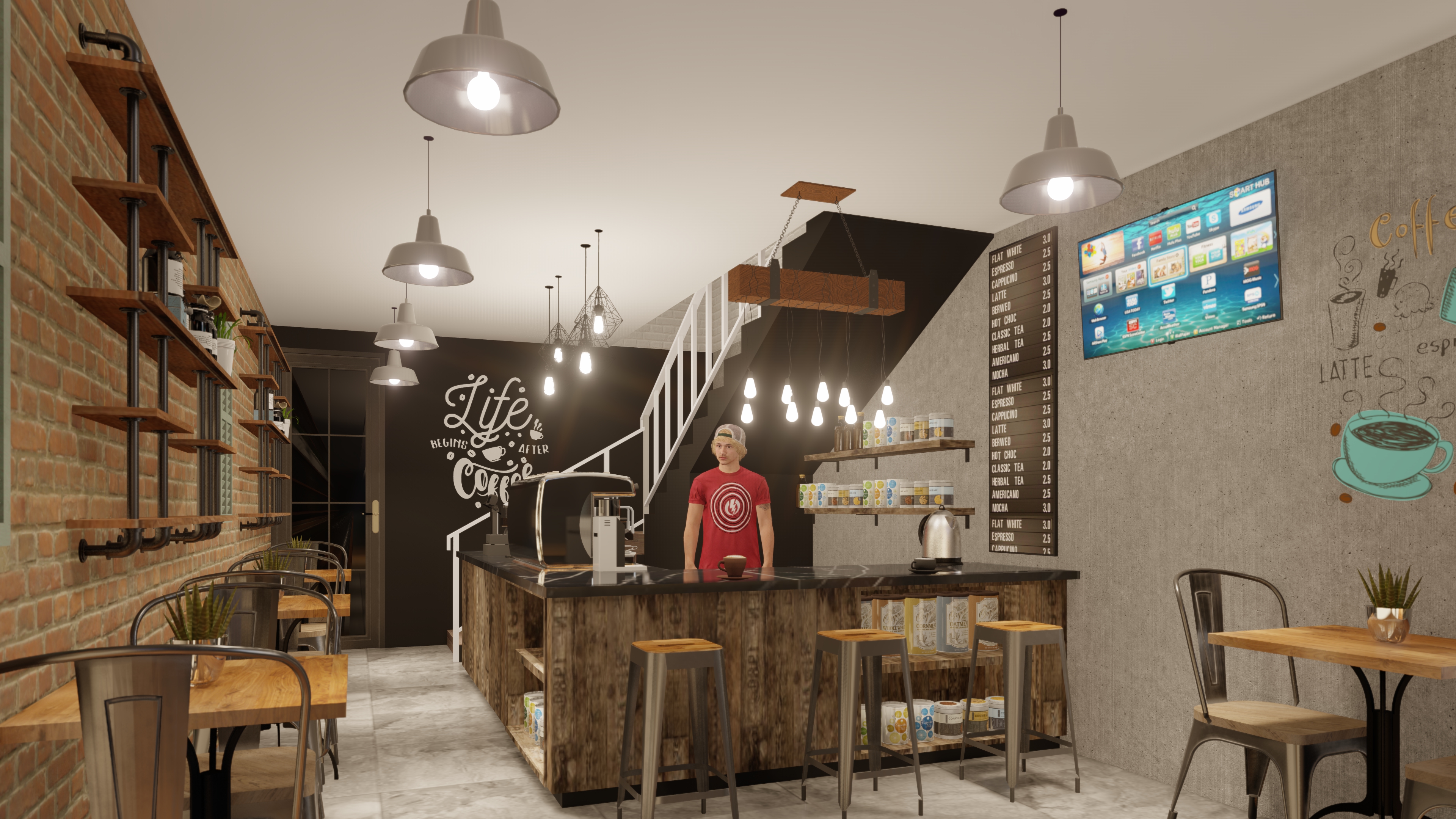 科科特咖啡店和餐厅丨PT Nusa Multi Dimensi-3