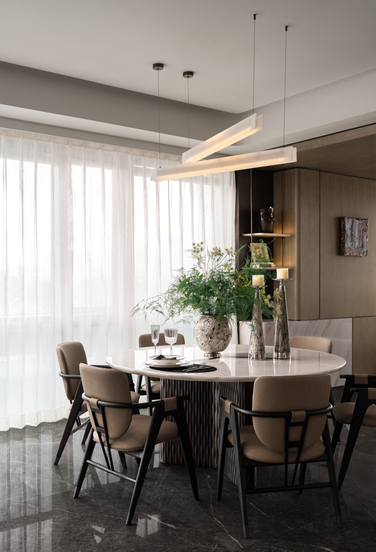 绿城温岭湖境月华246㎡样板间丨中国浙江丨近境制作-13