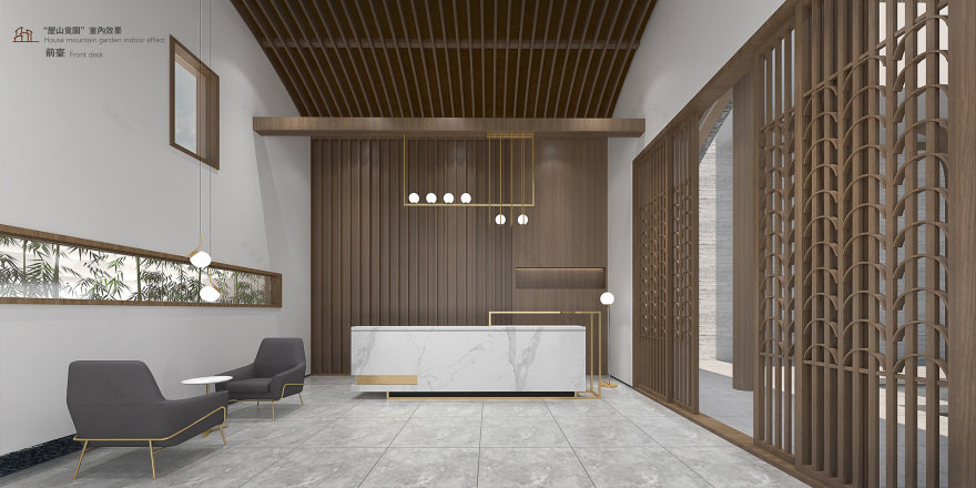 屋山觅园·文化中心丨卓美设计-35