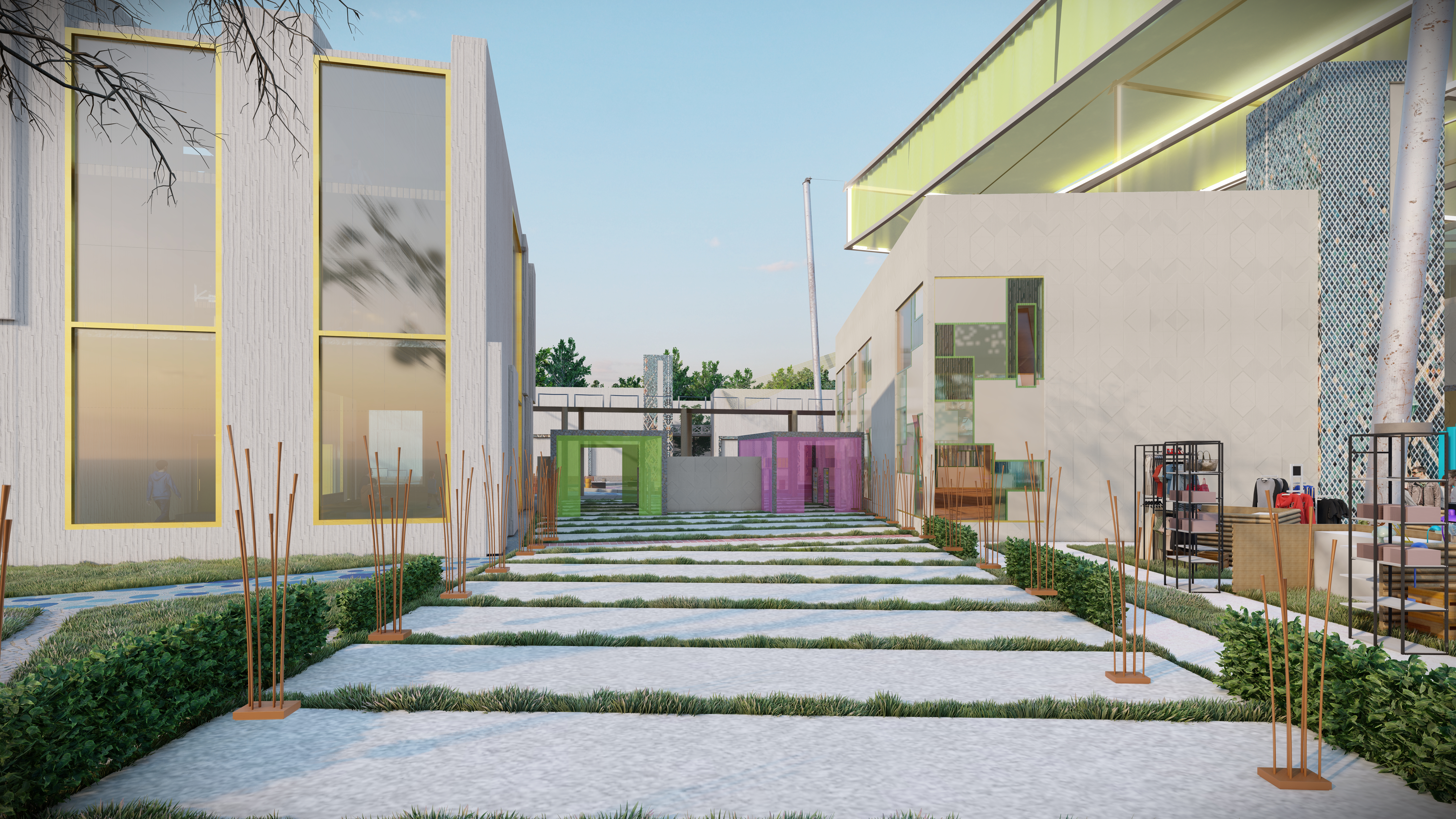 照明设备儿童手工中心丨Manshayat Nasser juniors-44