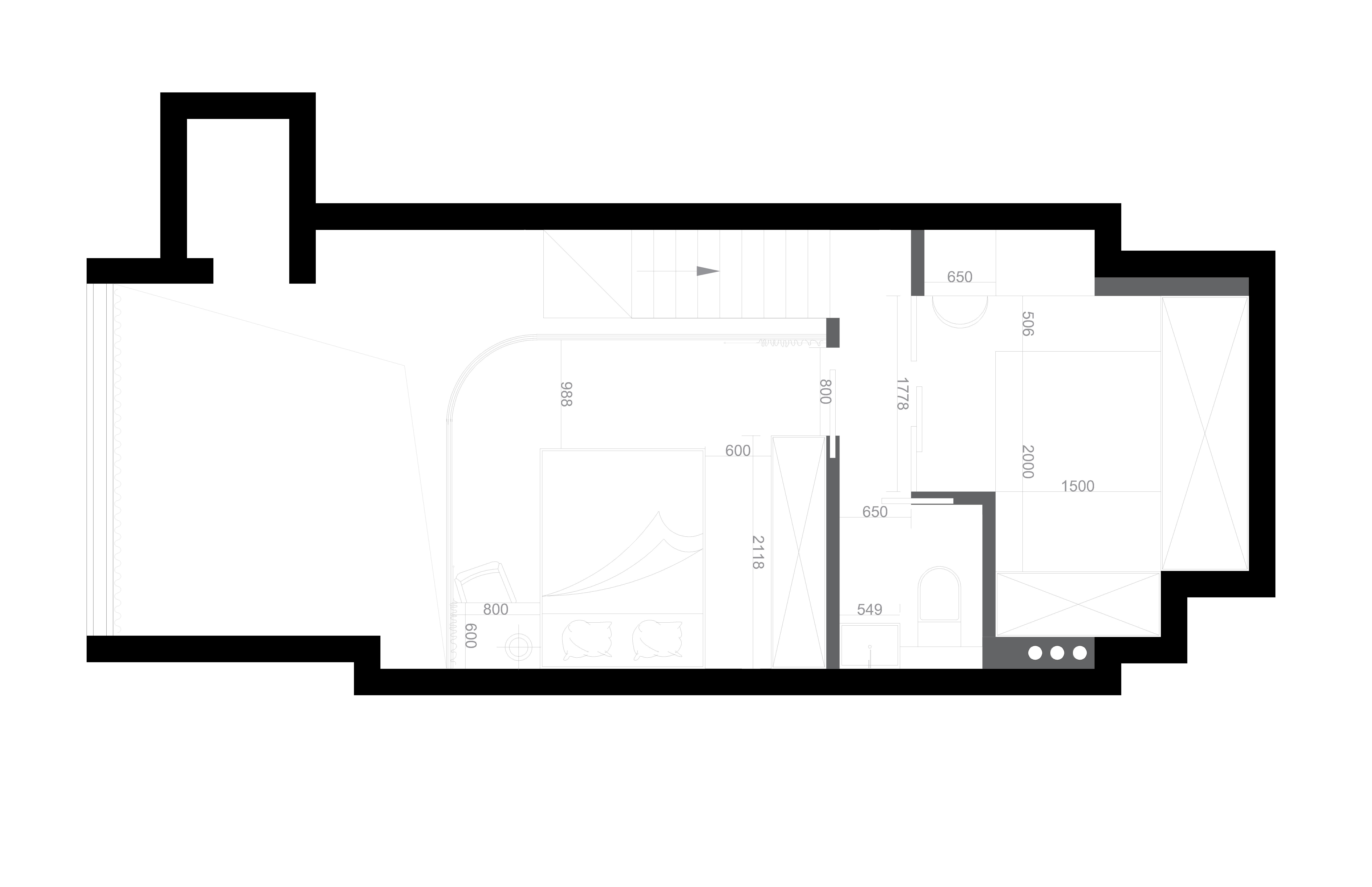 轻中古奶油色 loft 公寓设计丨中国杭州-6