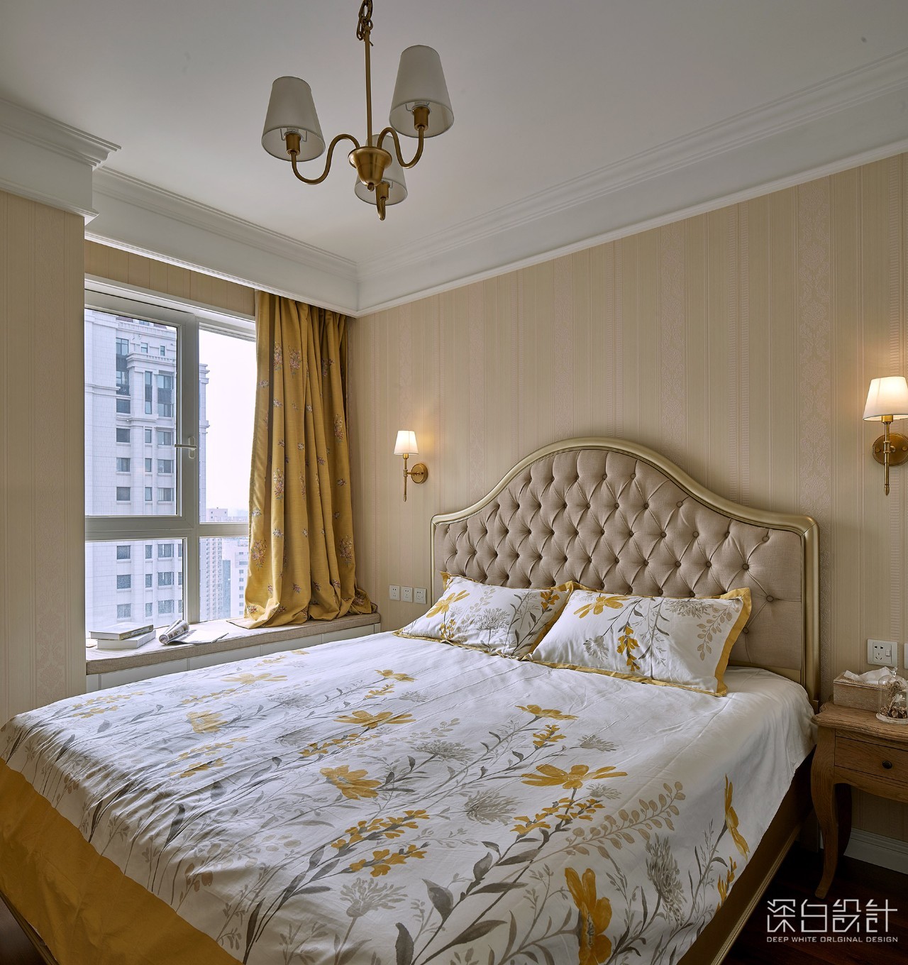 天津 90 平米美式休闲家居设计，浪漫雅致的中西合璧-22