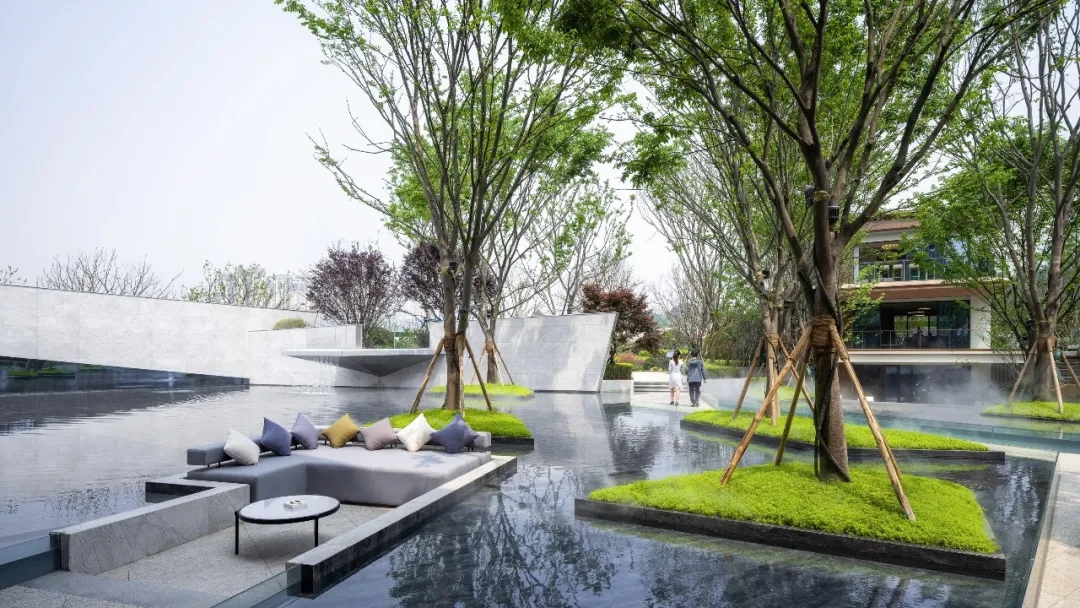 成都奥园半岛ONE居住区景观-11