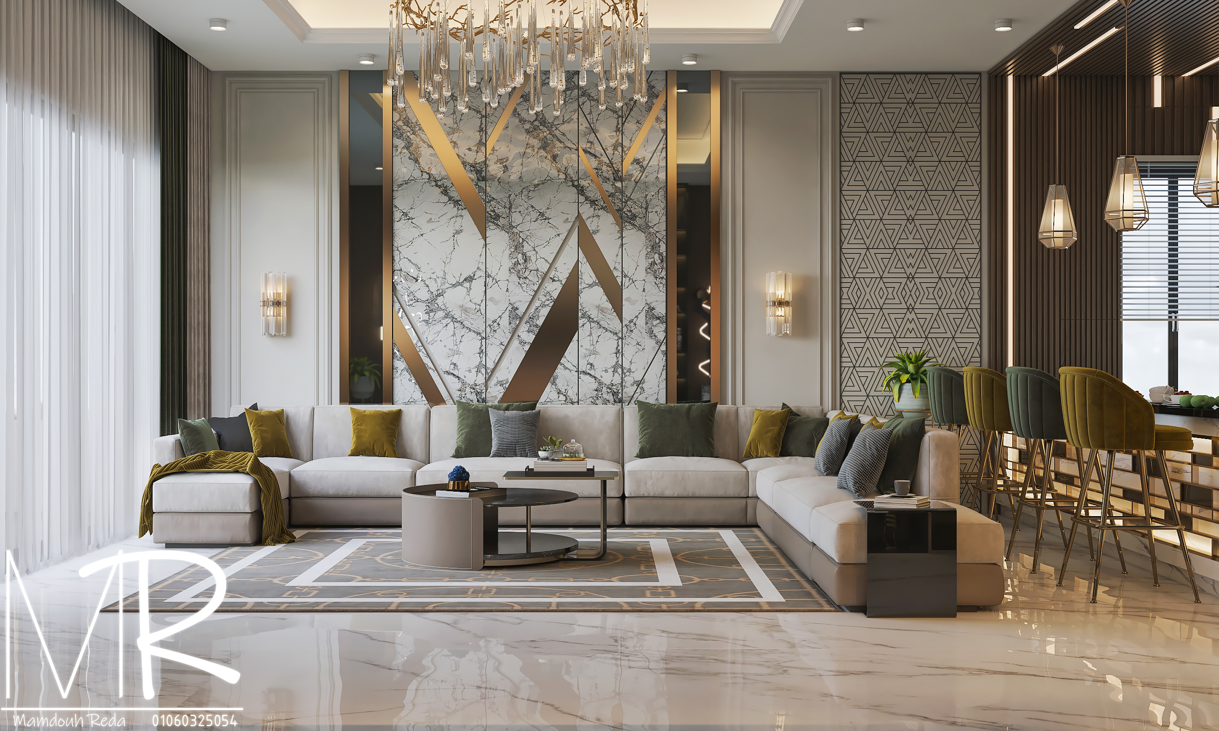 现代生活区带食品储藏室设计-8