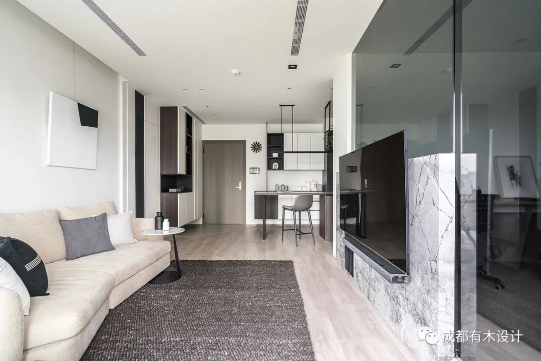 航空业夫妻的浪漫现代简约新婚小居丨砌二-18