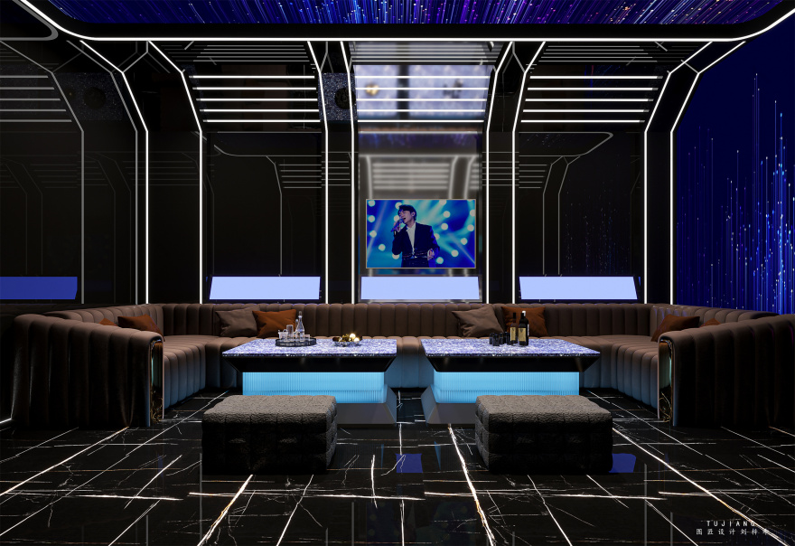KTV 娱乐空间设计-18