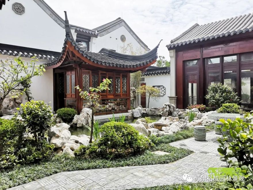 拙政小院丨苏州裕成园林-4