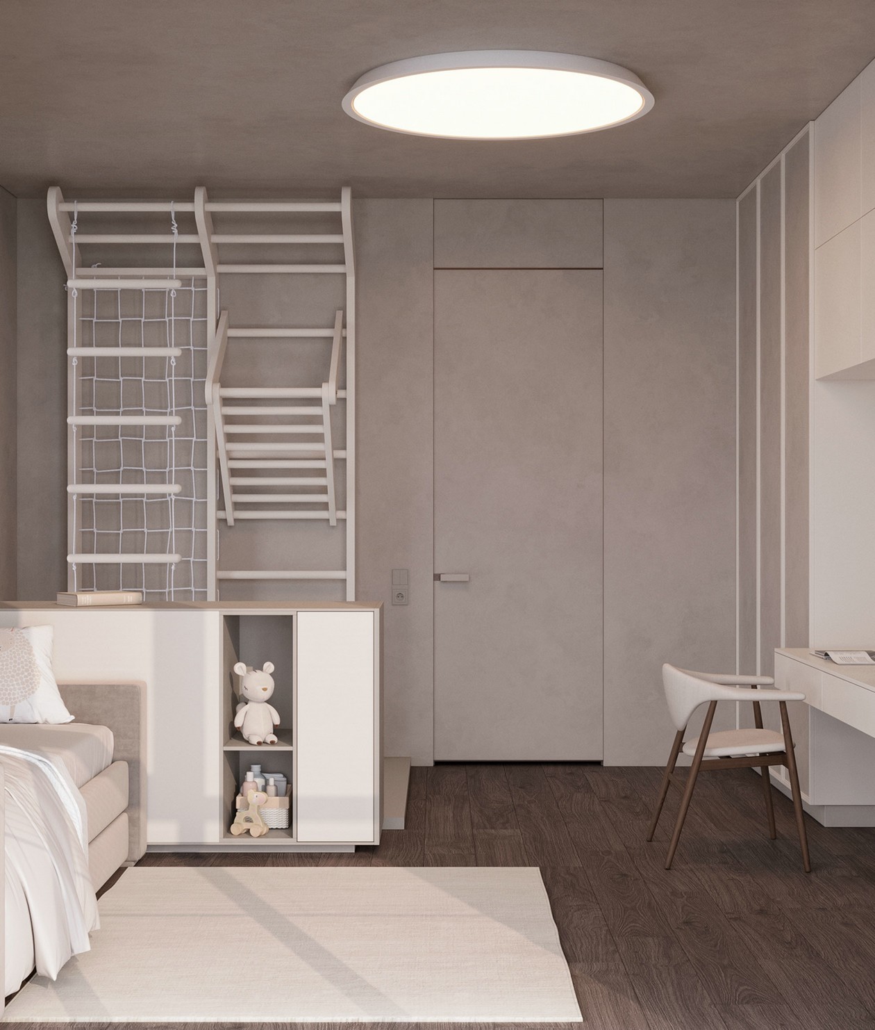 浅色系住宅设计 质朴的高级感！-11