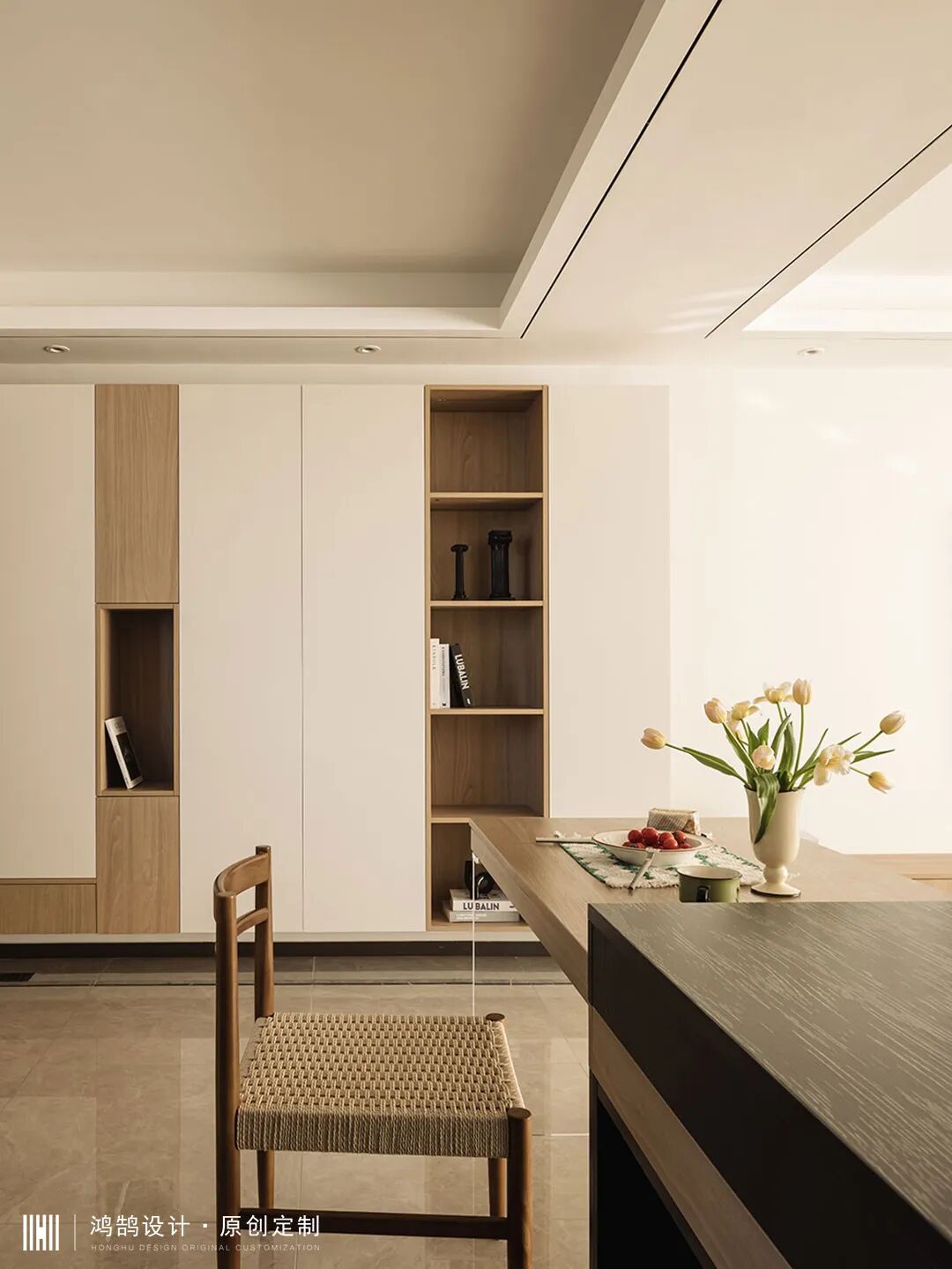 140㎡精装改造|人文原木风，改善型住宅省钱又省力-14