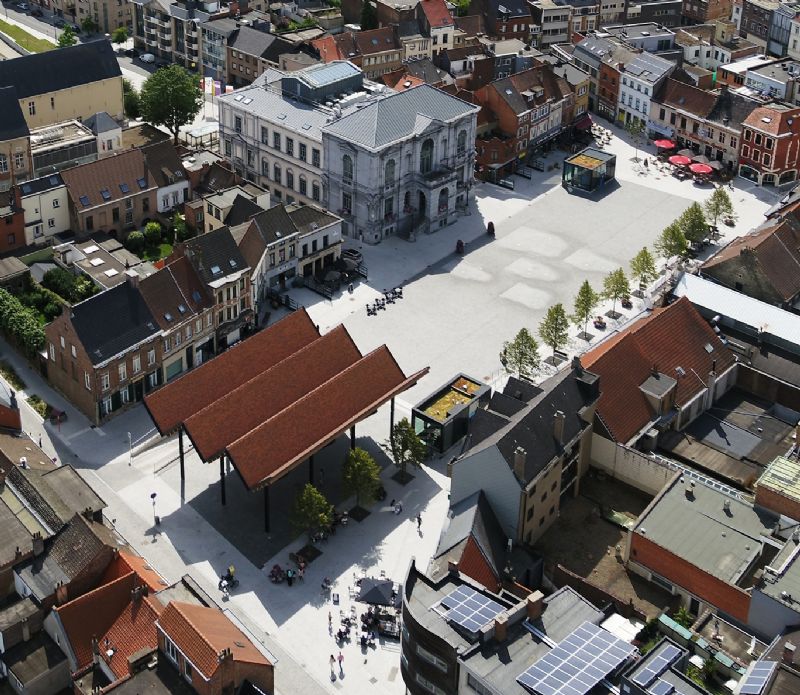 Vilvoorde大广场翻新项目丨OMGEVING,OM,AR architecten等多家-4