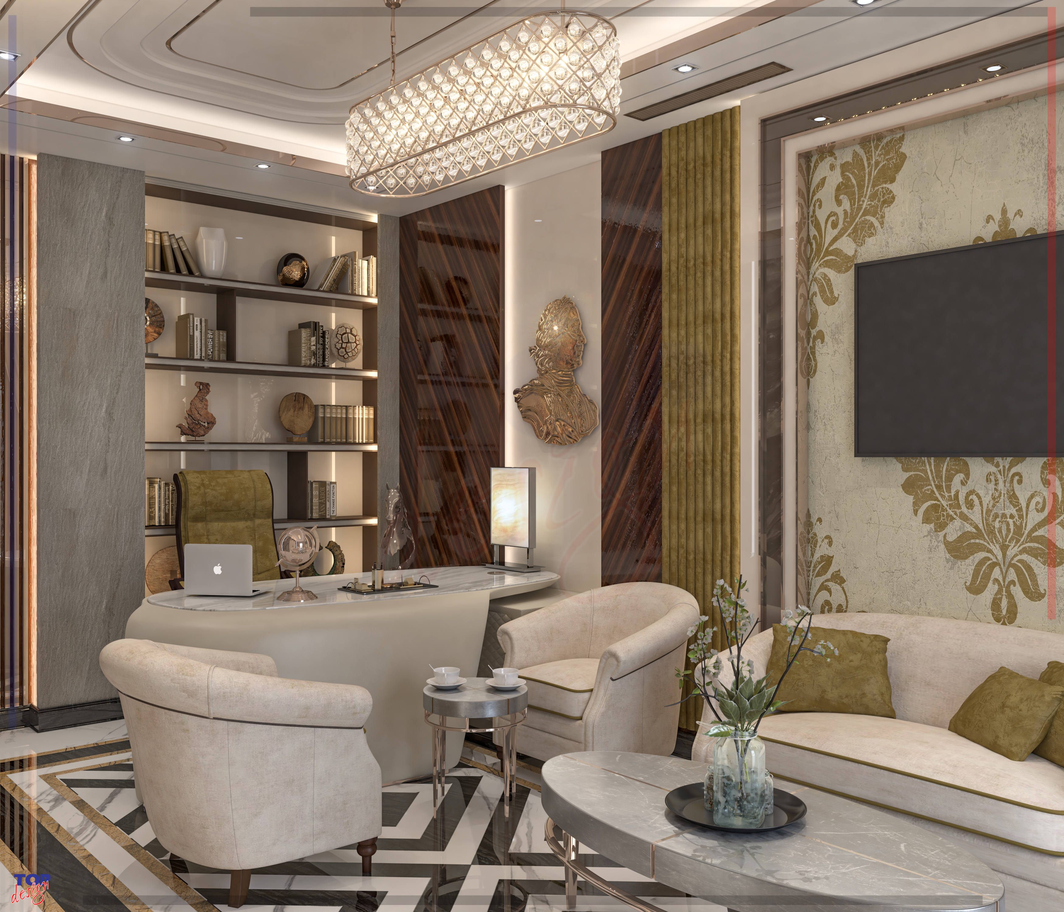 Project15,4 星级酒店设计“主办公室”选项 02丨叙利亚大马士革丨Top Design Office-4