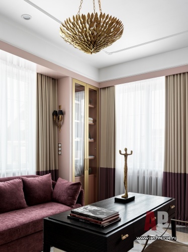 家庭住宅室内设计（靠近沙皇村的两层古典风格别墅）丨俄罗斯圣彼得堡丨TaupeHOME工作室（娜塔莉亚·谢苗诺娃领导）-35