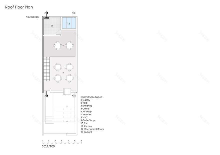 伊朗 Tehran JEE Gallery 嵌套式景观画廊设计丨伊朗德黑兰丨Alborz Nazari,Amin Hosseinirad-46
