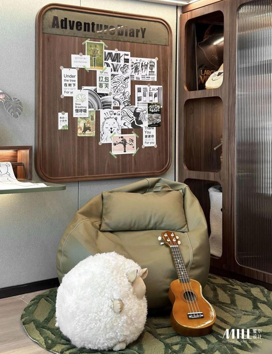 长春万科·翡翠滨江缤纷里106㎡&128㎡样板间丨中国长春丨深圳市蜜尔室内艺术设计有限公司-21