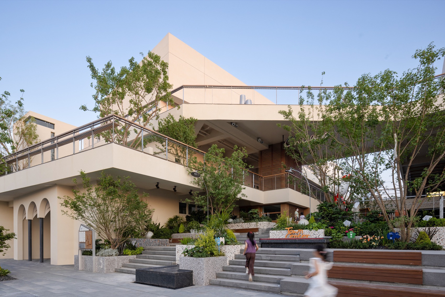 西安万科理想城北区小镇中心·池岛丨中国西安丨成都九十建筑设计有限公司-21