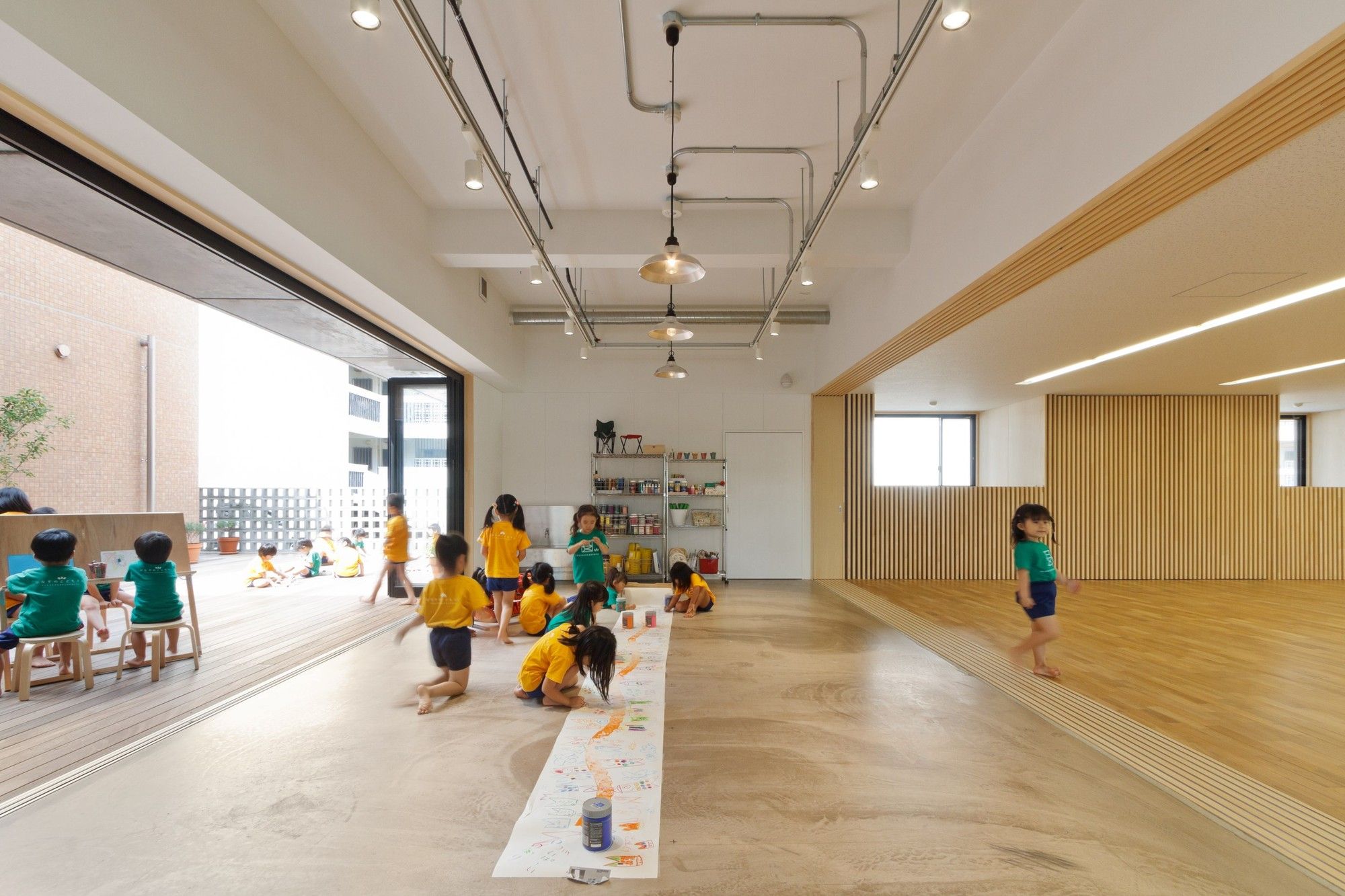 日本热带幼儿园设计,传统与现代的融合-47