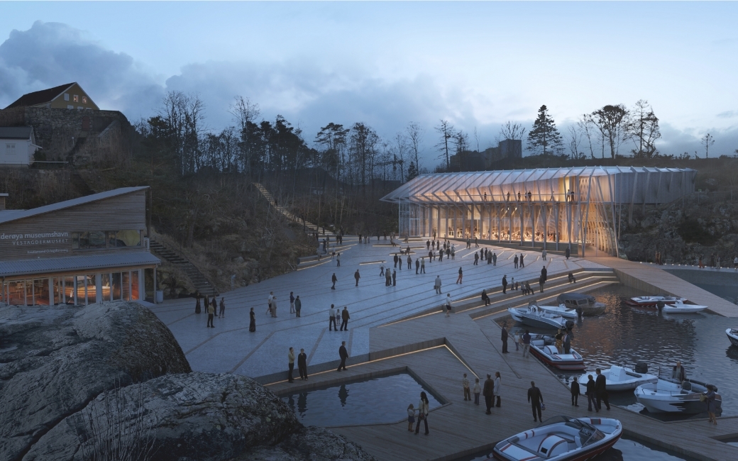 海伦 ·  Hard Win Competition to Built Waterfront Cultural Museum in Norway-2