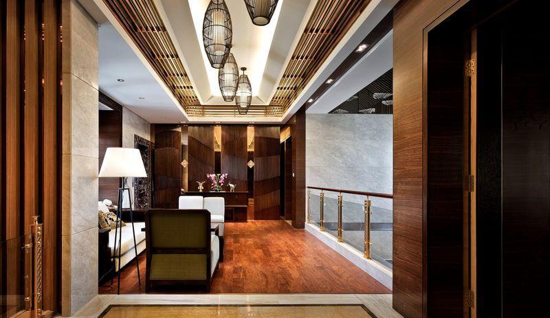 三亚清水湾别墅 | 东南亚风情融入现代设计-8