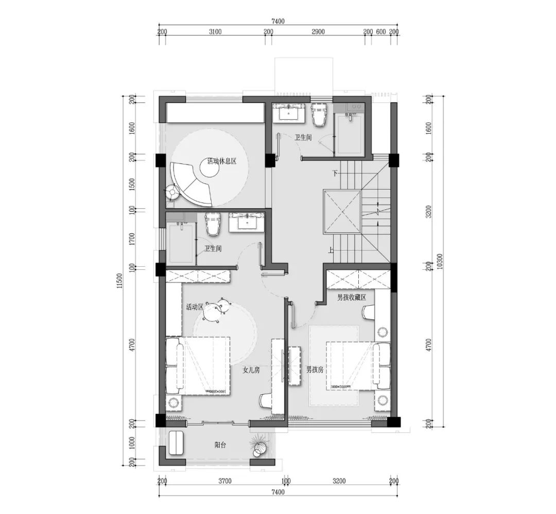 回归本心的感动 | 杭州宸宇府排屋样板房设计-105