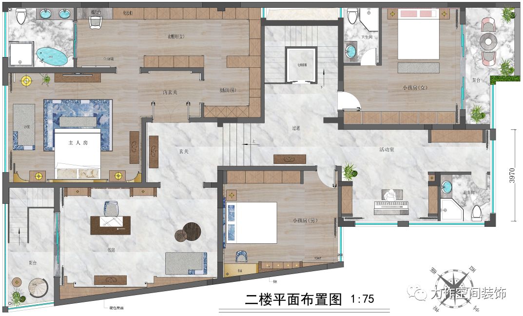 万科玲珑湾新中式大宅设计 | 自然禅意，简约优雅-33