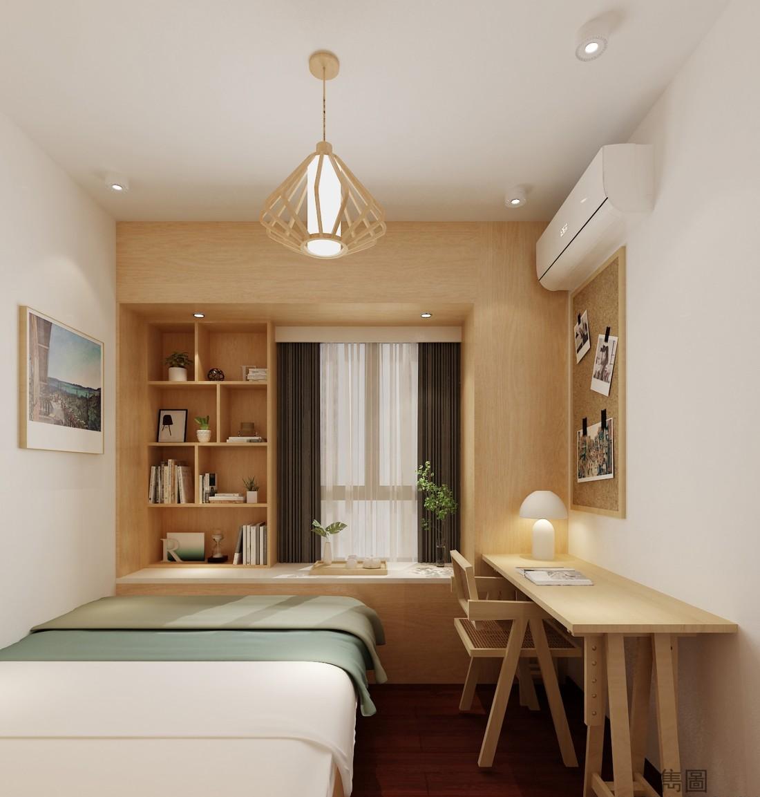 广州万科欧泊丁宅清新简约风改造-37