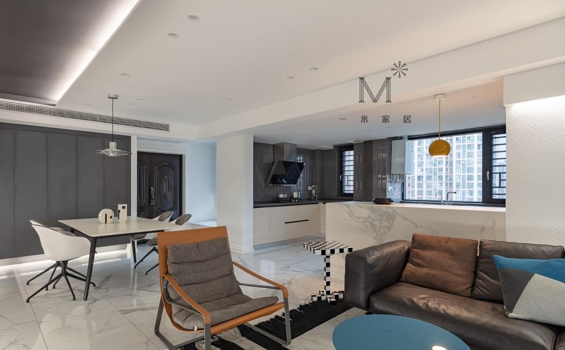 平层丨【一米家居】黑白灰居住智慧-12