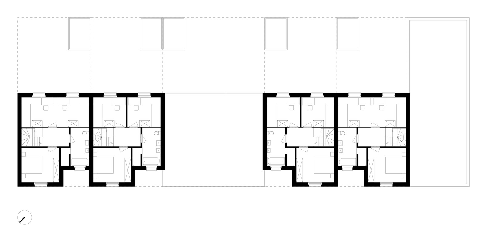 沃斯滕社会住房丨比利时丨Urbain Architectencollectief-25