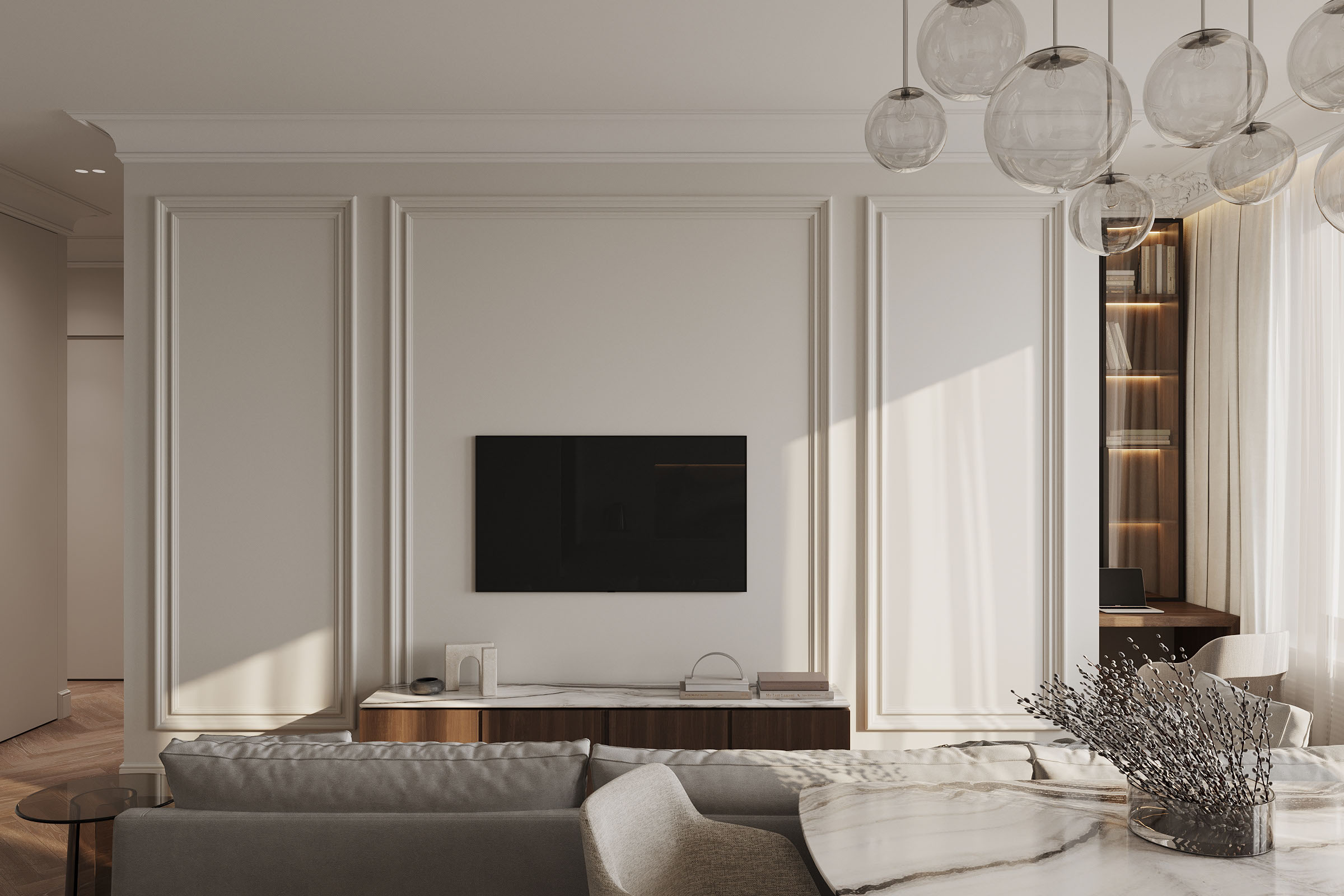 白色系 简约欧式空间设计！-1