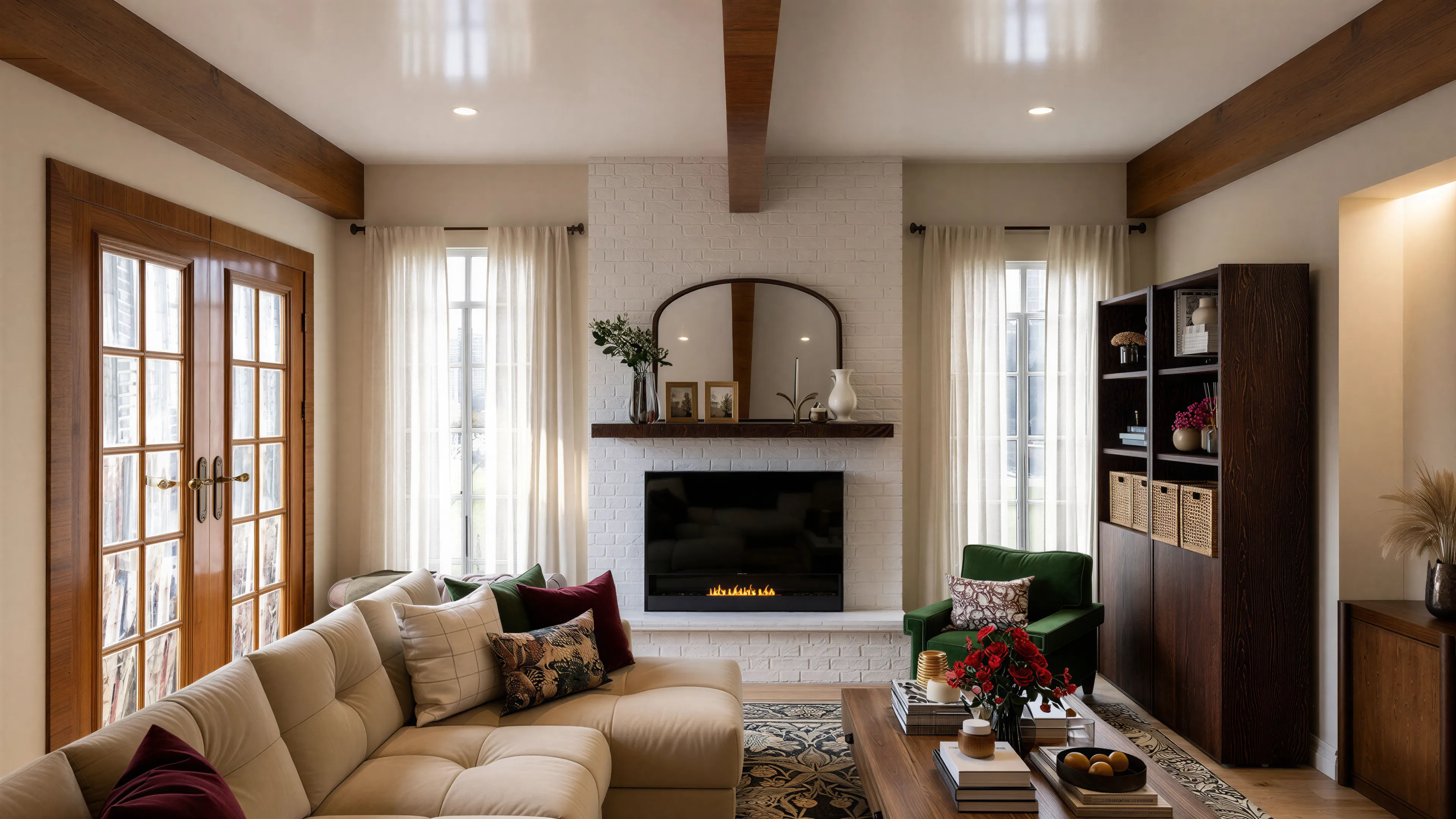 Modern Transitional | Living Room-5