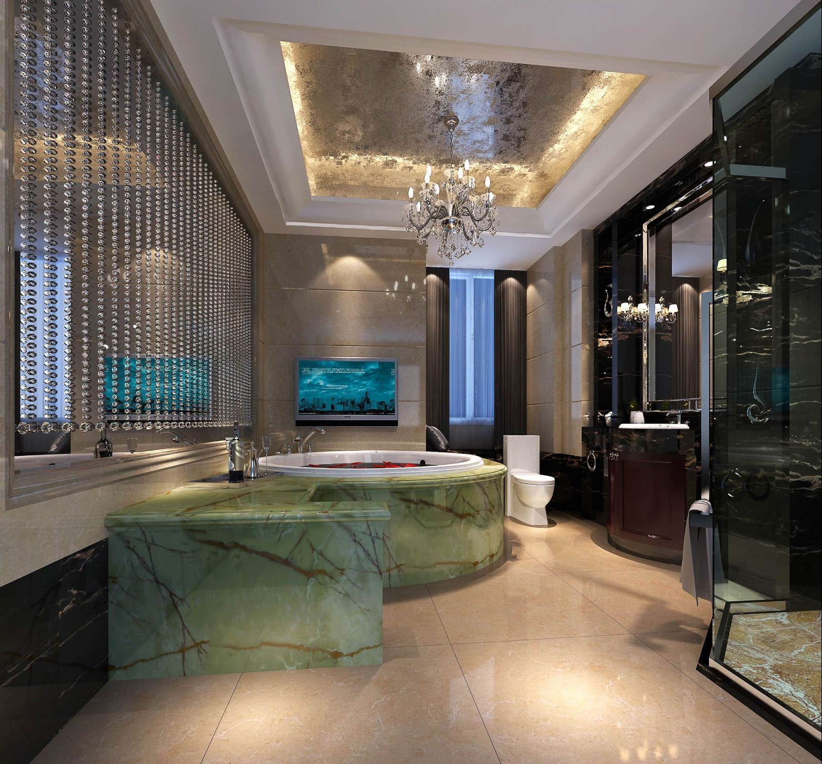 别墅桥福园  茅草屋 欣巴设计-6