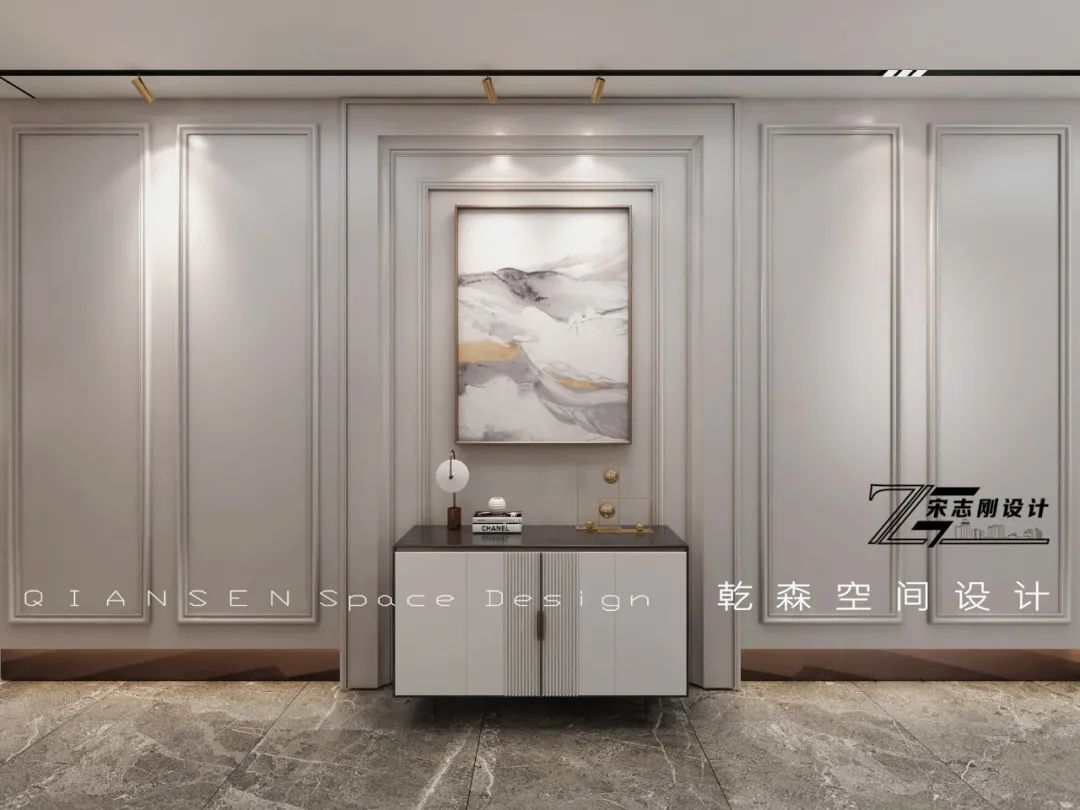 意式轻奢三江别墅丨乾森空间设计-24