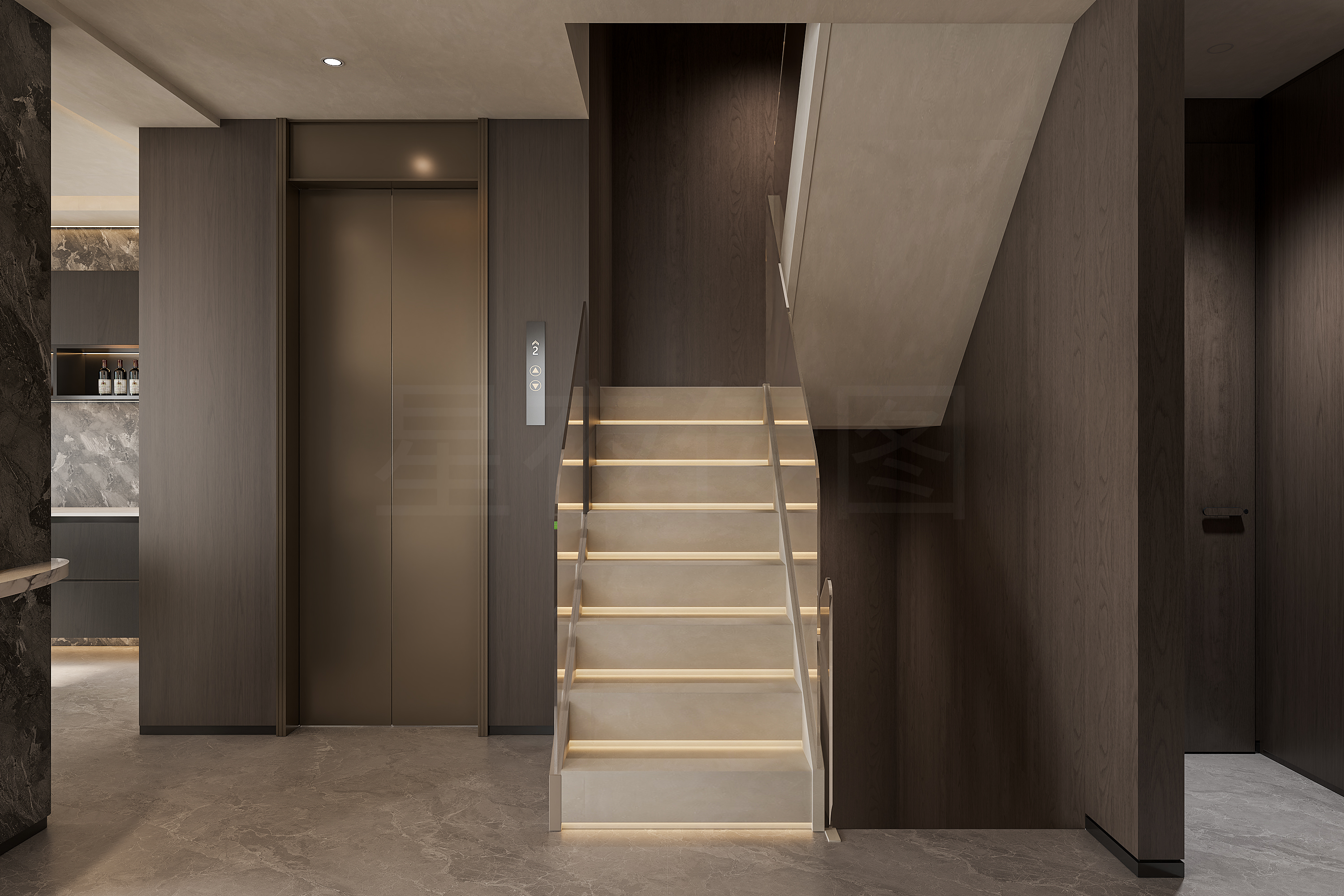 《解构与共生:后现代别墅的流动诗篇》-17