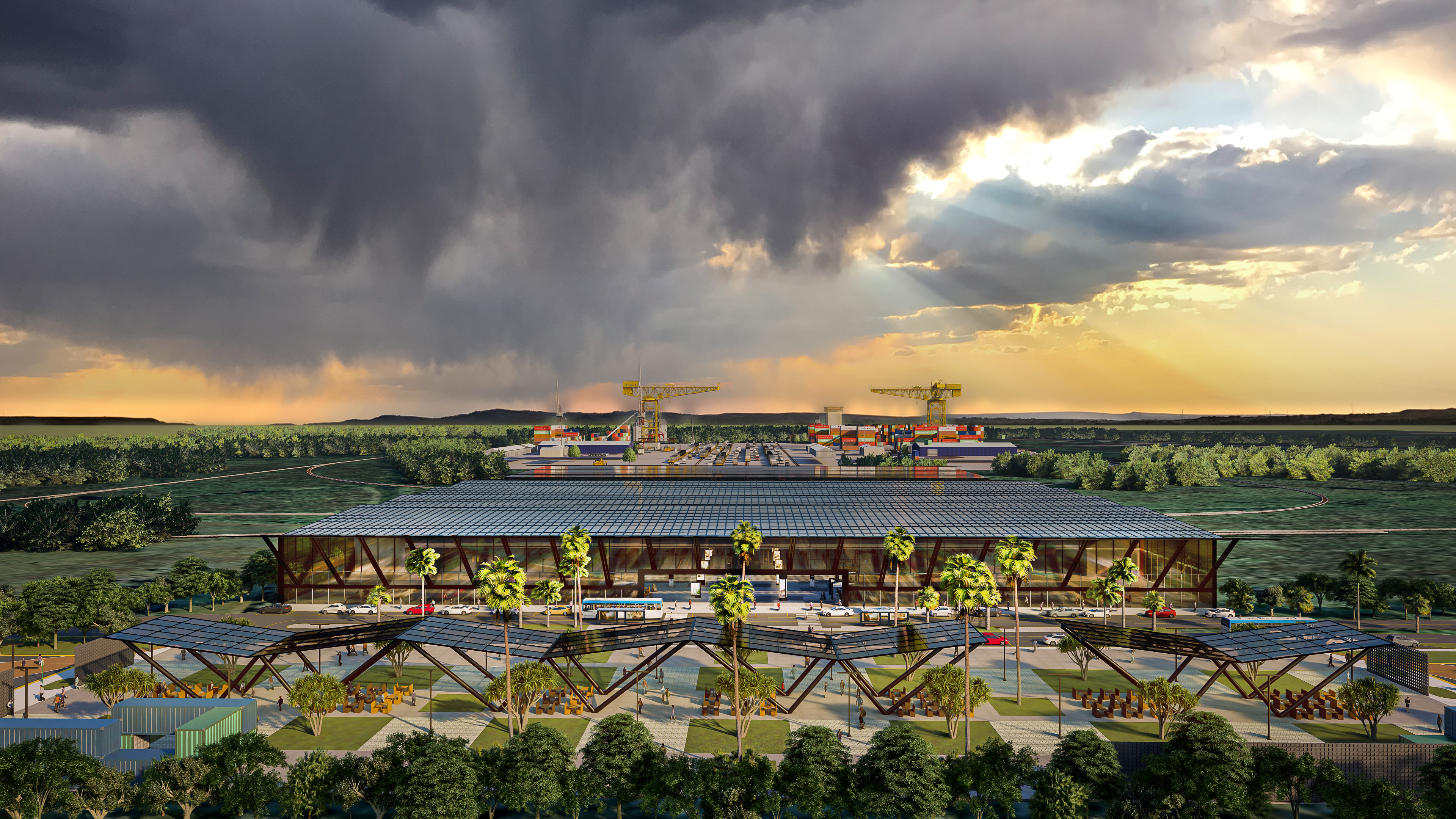 Terminal portuário de ferrovias de Itajaí-0