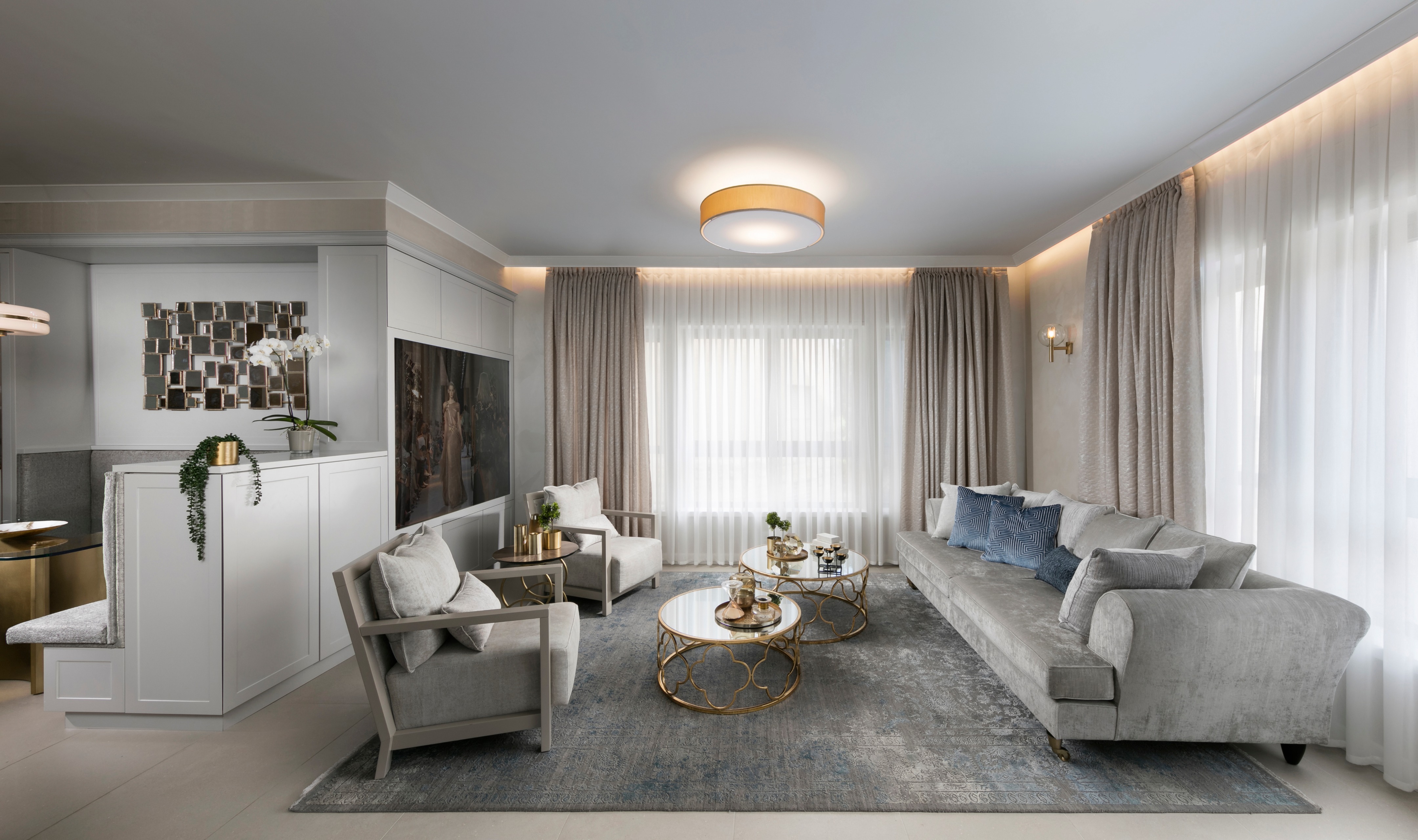 温馨宜居的灰色调空间-1