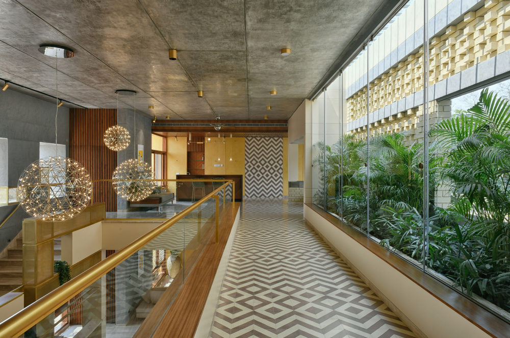 砖面具的房子 · 印度 Hyderabad 的退休住宅设计丨Baba Sashank,Vindhya Guduru-54